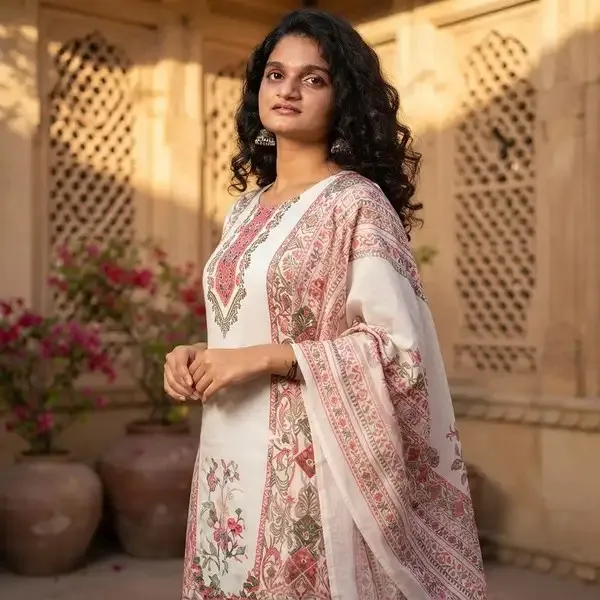 White_Chikankari_Straight_3_Piece_Salwar_Suit_For_Women