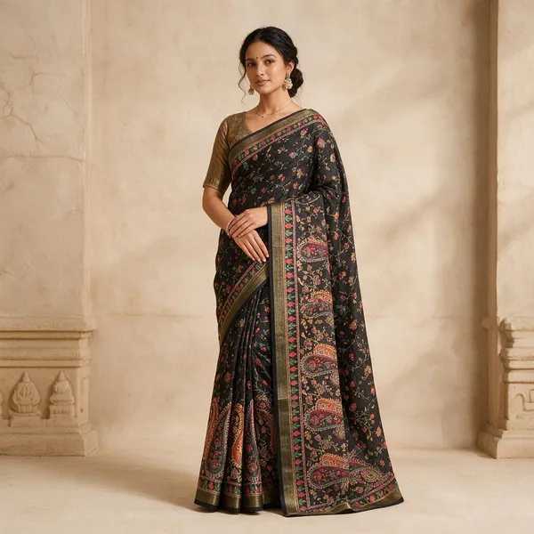 Black_Roman_Silk_Saree_For_Women