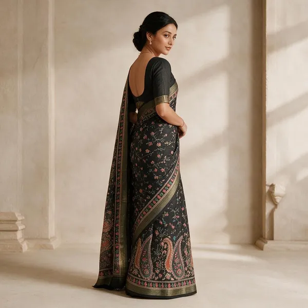 Black_Roman_Silk_Saree_For_Women