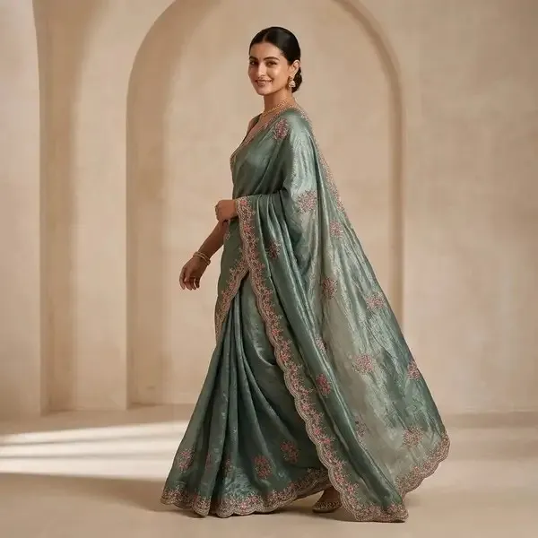 Green_Cotton_Saree_For_Women