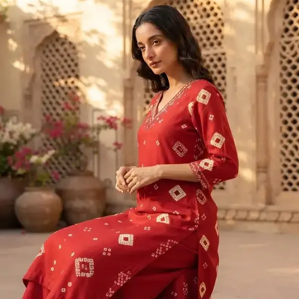 Red_Cotton_Straight_Fit_Printed_3_Piece_Salwar_Suit_For_Women