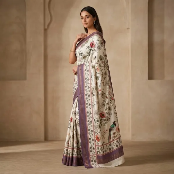 Purple_Lenin_Digital_Saree_For_Women