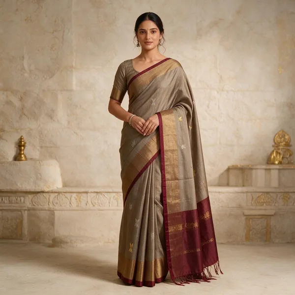 Maroon_Handloom_Pure_Uppada_Silk_150K_Rich_Pallu_Saree_For_Women