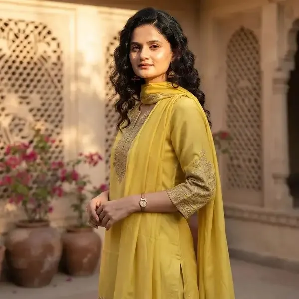 Yellow_Cotton_Straight_Embroidered_Salwar_Suit_Set_For_Women