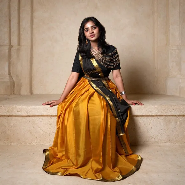 Black_Pure_Mysore_Silk/Crepe_60Gsm_Saree_For_Women