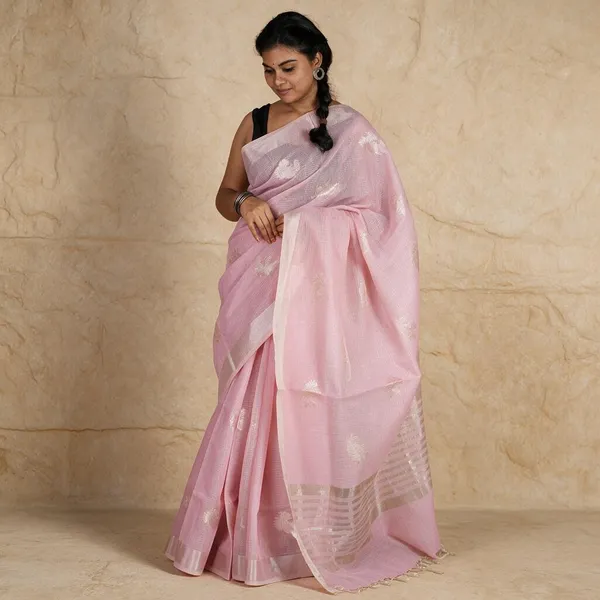 Baby_Pink_Cotton_Saree_For_Women