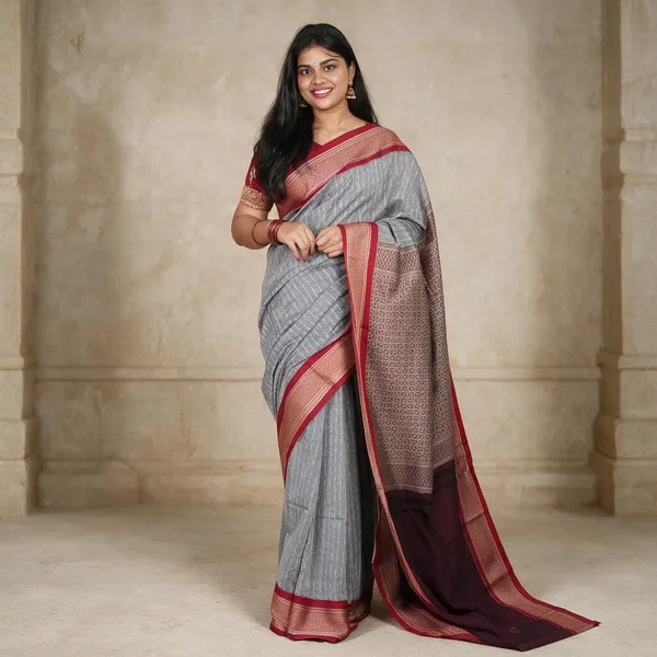 Grey_Kadiyal_Cotton_Saree_For_Women