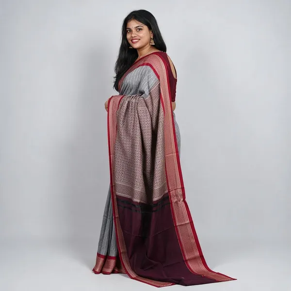 Grey_Kadiyal_Cotton_Saree_For_Women