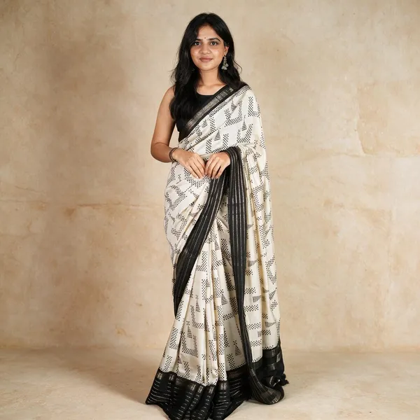 White_Mul_Chanderi_Saree_For_Women