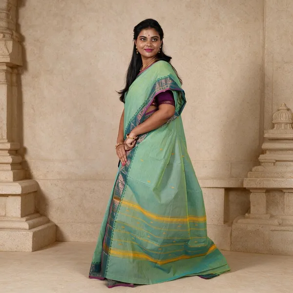 Green_Handloom_Pure_Kanchi_Cotton_Saree_For_Women