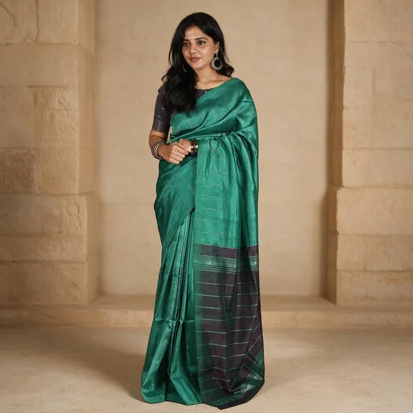 Green_Handloom_Mangalagiri_Pattu_Saree_For_Women