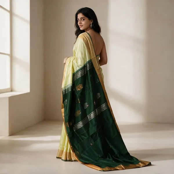 Green_Handloom_Pure_Uppada_Pattu_Saree_For_Women