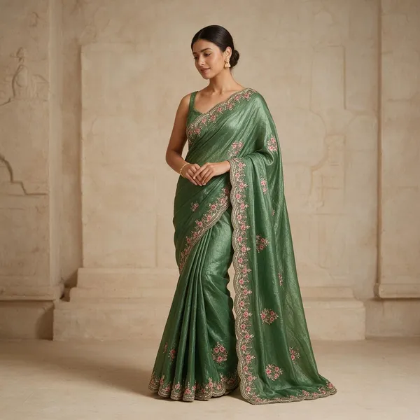 Green_Cotton_Saree_For_Women