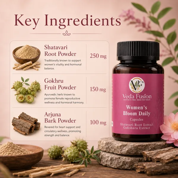 Veda_Fusion_Women's_Bloom_Daily_Shatavari_Gokshura_Capsules