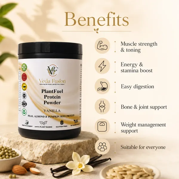 Veda_Fusion_PlantFuel_Vanilla_Pea_Almond_Protein_Powder_275g