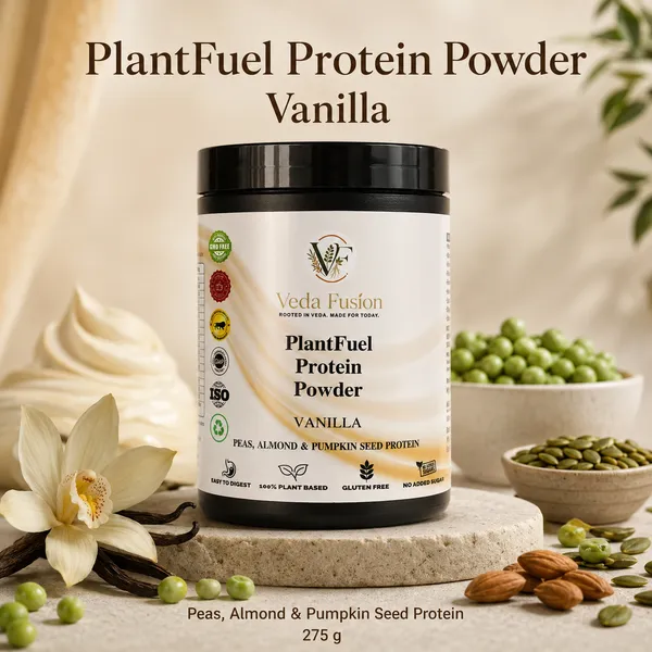 Veda_Fusion_PlantFuel_Vanilla_Pea_Almond_Protein_Powder_275g