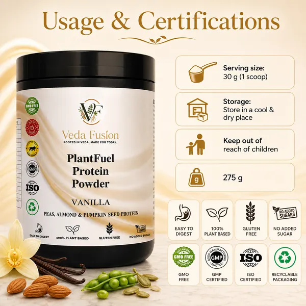Veda_Fusion_PlantFuel_Vanilla_Pea_Almond_Protein_Powder_275g