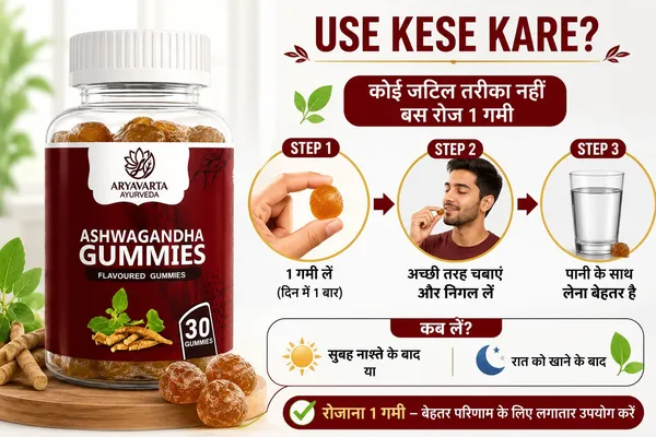Aryavarta_Ayurveda_Ashwagandha_Stress_Gummies