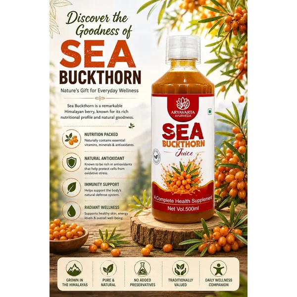 Aryavarta_Ayurveda_Sea_Buckthorn_Juice_500_ml_–_Pack_of_6