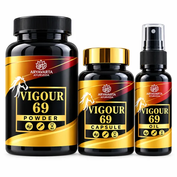 Aryavarta_Ayurveda_Vigour_69_Men_Wellness_Kit_–_Capsules,_Oil_&_Powder
