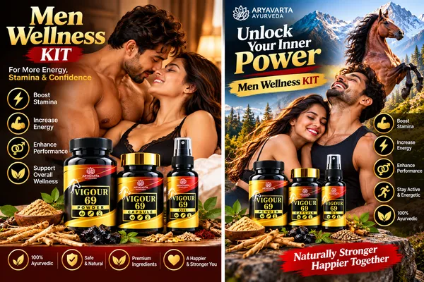 Aryavarta_Ayurveda_Vigour_69_Men_Wellness_Kit_–_Capsules,_Oil_&_Powder