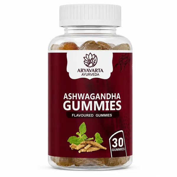 Aryavarta_Ayurveda_Ashwagandha_Stress_Gummies