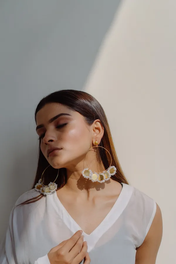 White_Sitara_Coin_Hoop_Earrings