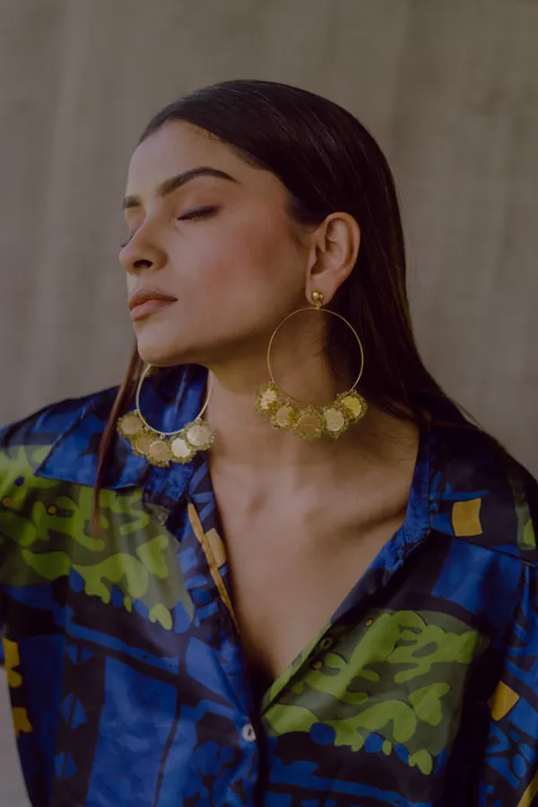 Tota_Mena_Green_Stone_Hoop_Earrings