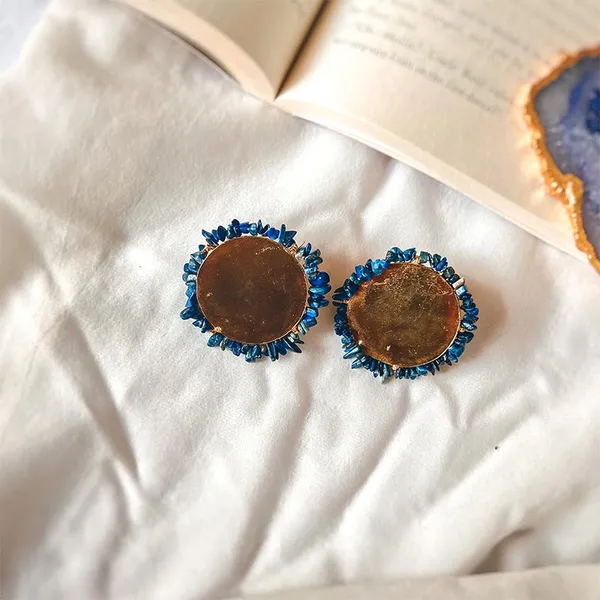 Lapis_Blue_Disc_Earrings