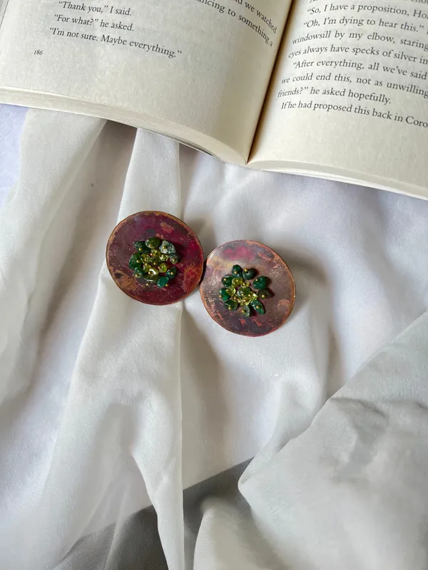 Rose_Plate_In_Ombre_Earrings