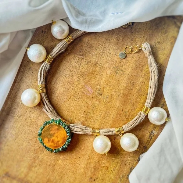 Love_In_Between_Pearl_Necklace_Green