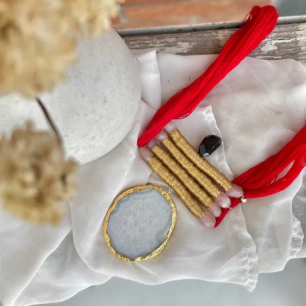 Long_Red_Tibetan_Temple_Stone_Necklace_Red_Thread