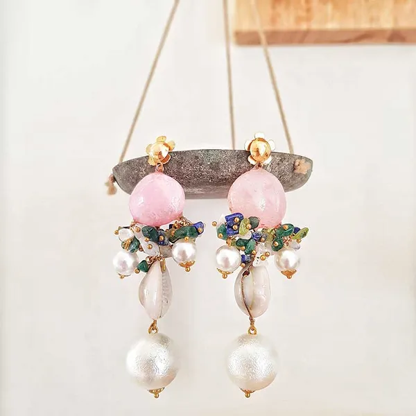 Naina_Multicolor_Stones_Pearl_Danglers