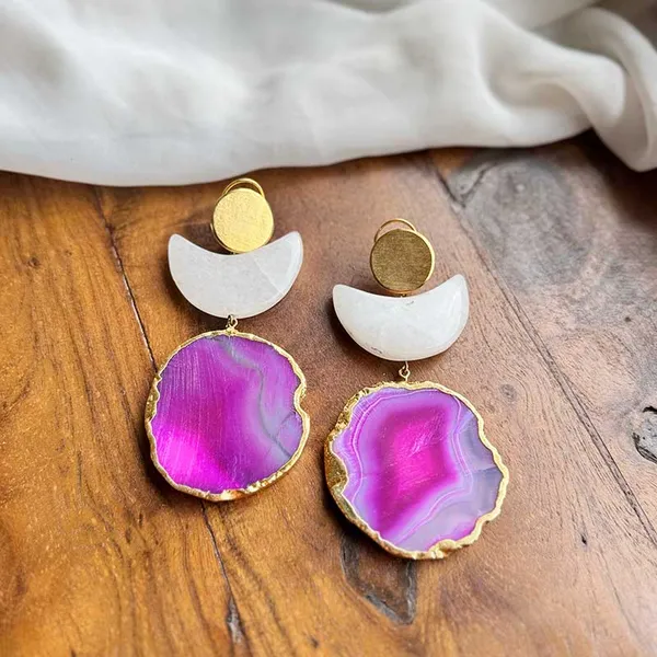 White_Stone_Blue_Chandelier_Dangle_Earrings_Pink