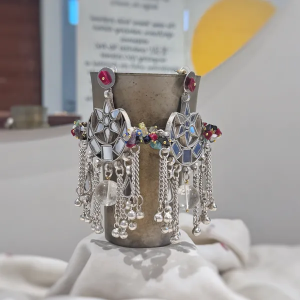 Lajja_Long_Multicolor_Earrings_Multicolor