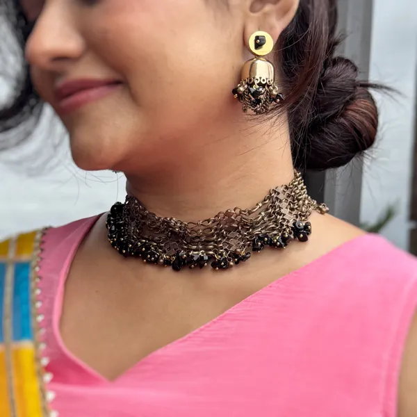 Naaz_Choker_Set_Black