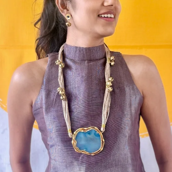 Cream_Festive_Boho_Ghunghroo_Set_Blue