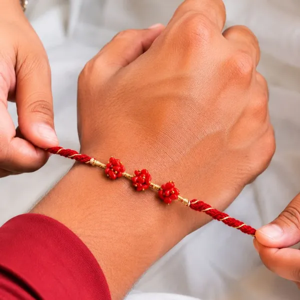 The_Fab_Four_Stones_Handmade_Rakhi_(Set_Of_4)