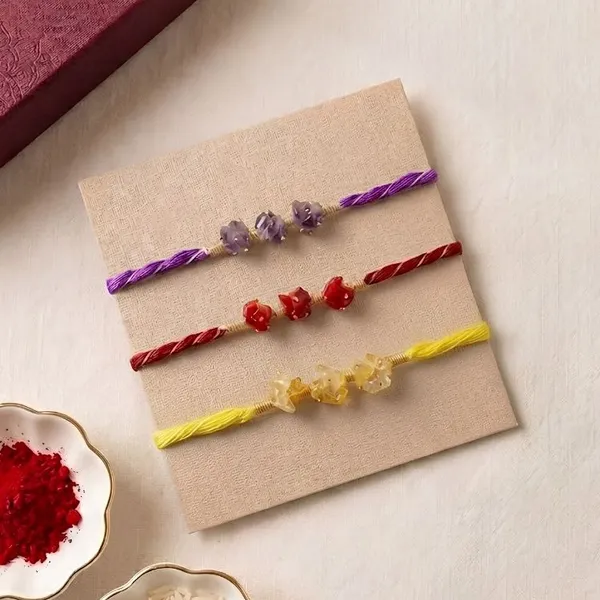 Classic_Stones_Handmade_Rakhi_(Set_Of_3)