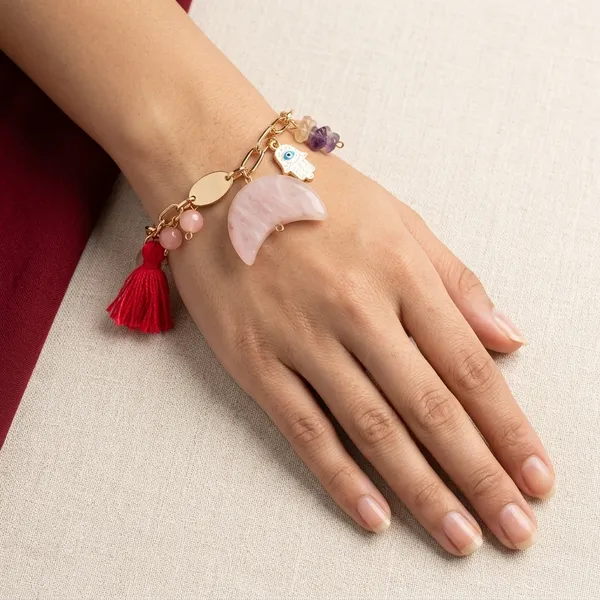 Boho_Divas_Hamsa_Evil_Eye_Locket_Bracelets_Rose_Quartz_Pink