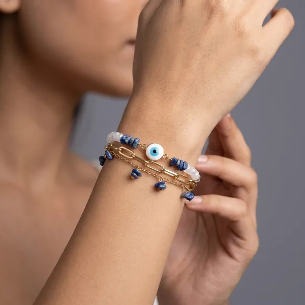 Layered_Gold_Chain_Evil_Eye_Bracelet_Signature_Blue