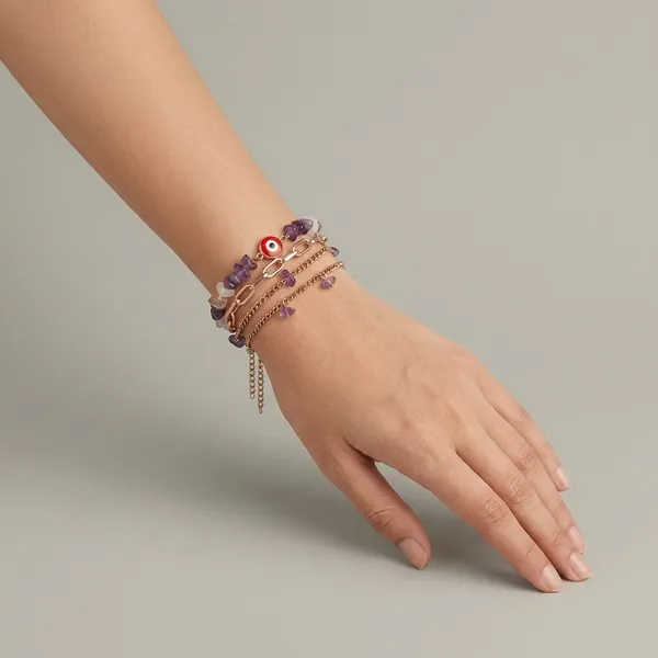 Infinity_Layer_Evil_Eye_Bracelet_Red_Dot