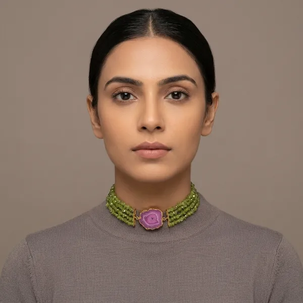 Parrot_Gul_Choker_Belt_Peridot_Green