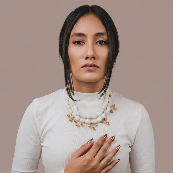 White_Peace_Necklace