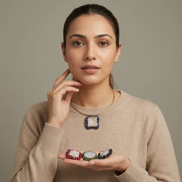 Earthy_Hasli_With_Ocean_Blue_Stones_Colorful_Hansli_Set