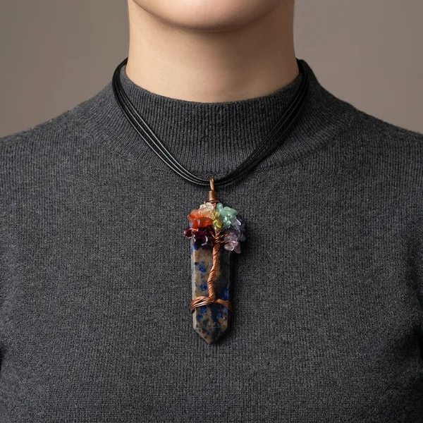Tof_Bullet_Shape_Necklace_Lapis_Lazuli