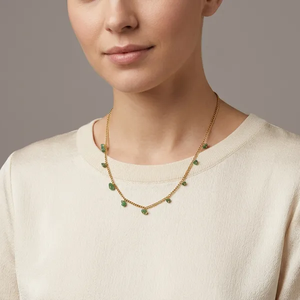 Minimal_Mini_Necklaces_Dark_Green