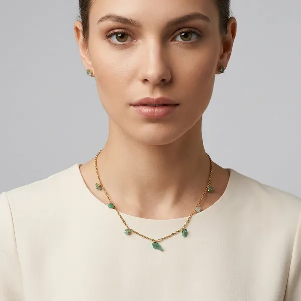 Minimal_Mini_Necklaces_Dot_Green