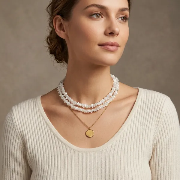 Minimal_Style_Coin_Layer_Neckpieces_White