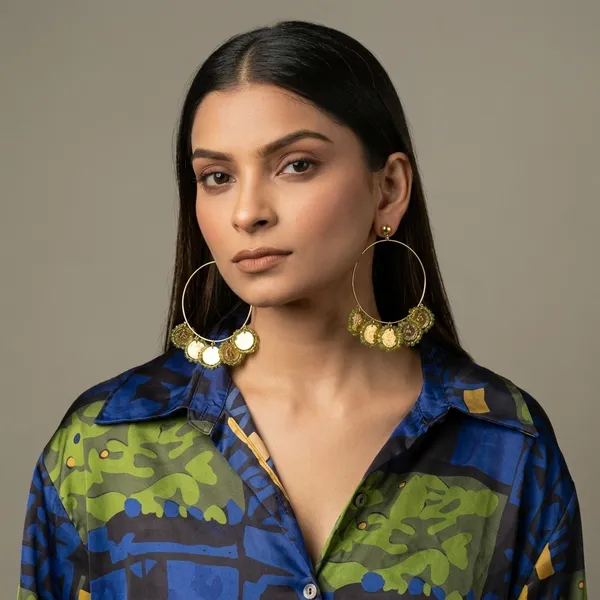 Tota_Mena_Green_Stone_Hoop_Earrings